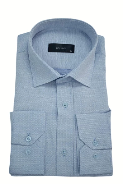 Erkek Klasik Uzun Kol Gömlek BGL-ST03009 - Resim 4