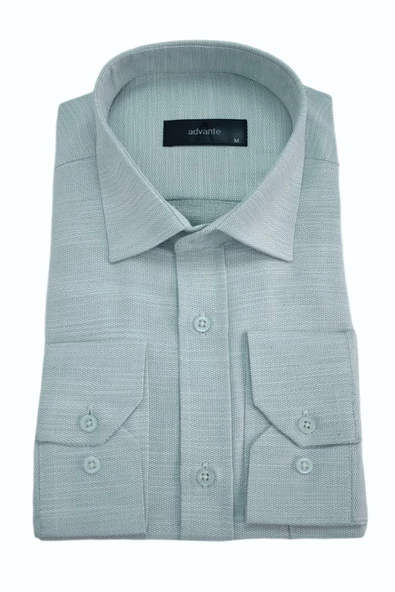 Erkek Klasik Uzun Kol Gömlek BGL-ST03009 - Resim 5