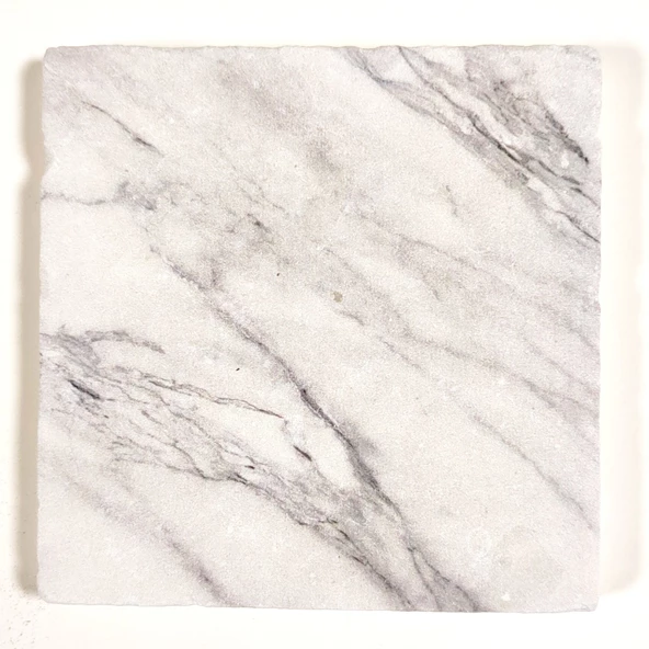 Şeker Portakalım Dekoratif Figürlü Doğal Taş Banyo Gider Kapağı Süsü Tekli 10X10 Cm