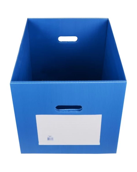 Temel Arşiv Kolisi 5'li Klasör Kapasiteli Mavi 50 Adet - 5