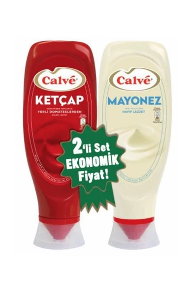 Calve 600 gr Ketçap + 540 gr Mayonez