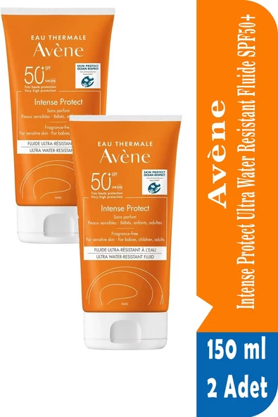 Avène Intense Protect Ultra Water Resistant Fluide SPF50+ 150 ml 2 Adet