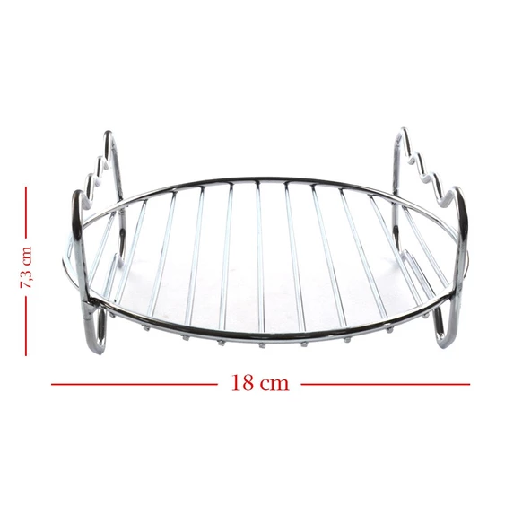 Easy Chefry Airfryer Fritöz Yuvarlak Izgara Teli,Fakir ile uyumlu - Resim 2