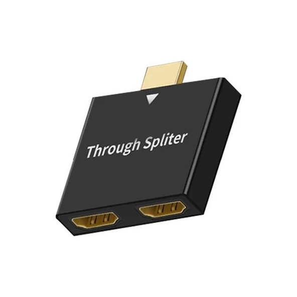 Polham 2in1 1080P HDMİ Çoğaltıcı Çevirici Splitter, Tak Çalıştır, TV, PC, Playstation HDMİ Çoğaltıcı