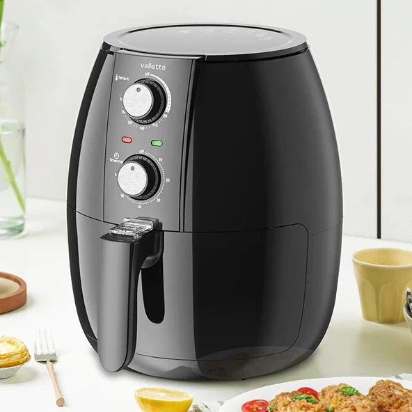 Valletta Airfryer 4 Lt Sıcak Hava Fritözü - 3