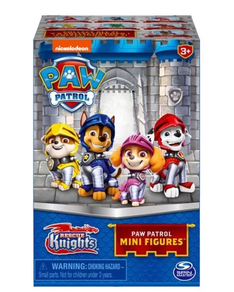 Paw Patrol Rescue Knights Sürpriz Kutu Mini Figür 6062143