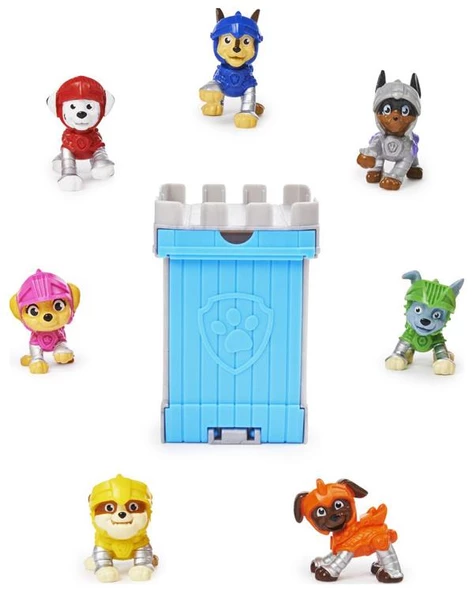 Paw Patrol Rescue Knights Sürpriz Kutu Mini Figür 6062143 - 2