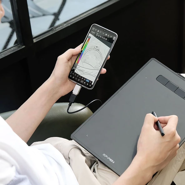 XP-Pen Star G960S Grafik Tablet - 6
