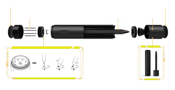 XP-Pen Artist 12 Grafik Ekran Tablet - 6