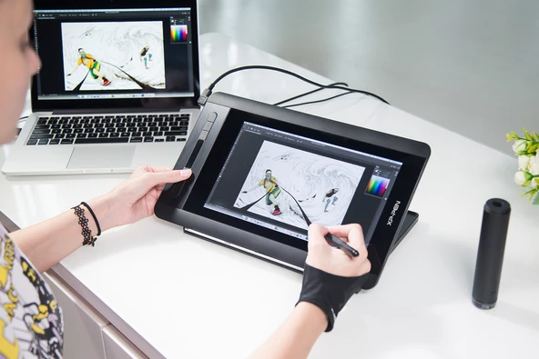 XP-Pen Artist 12 Grafik Ekran Tablet - 4
