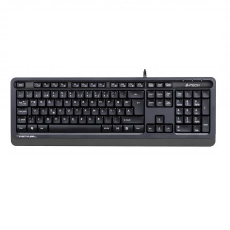 A4-TECH FK10 Q Türkçe Siyah/Turuncu Multimedya Klavye FK10/TURUNCU-Q
