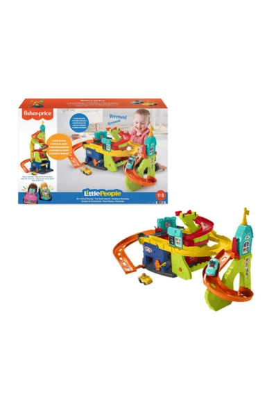 Mattel Fisher Price Little People Wheelies Şehri Hbd77