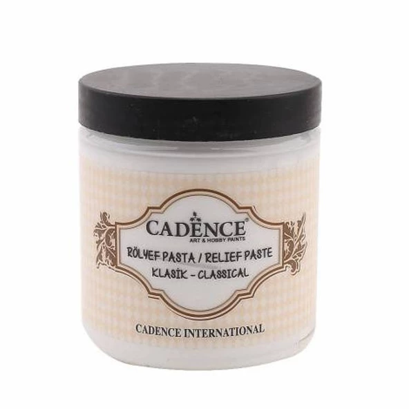 Cadence Klasik Rölyef Pasta 250 ml. (450 gr.)