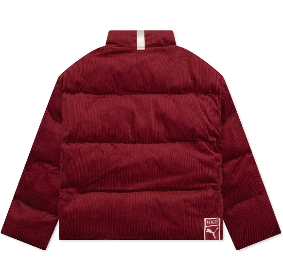 Puma X Vogue Puffer Jacket Kadın MONT Bordo 53669622 - 3