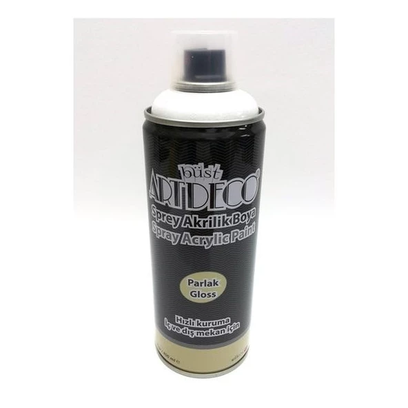 Artdeco Akrilik Sprey Boya 400 ml. BEYAZ