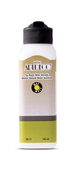 Artdeco Su Bazlı Mat Vernik 140 ml.