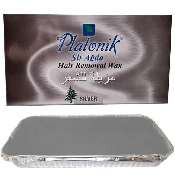 Platonik Silver Gri Kalıp Sir Ağda 400 G