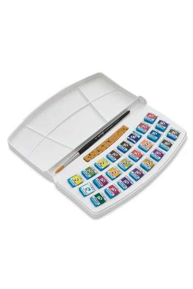 Van Gogh : Tablet Sulu Boya Seti : 24 Renk (botanic Renkler) (plastik Kutu) - 1