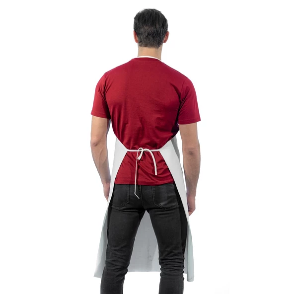PVC Ön Önlük, Beyaz -93E3610- Bulaşıkçı Önlüğü, Vinlex, Mutfak - 2