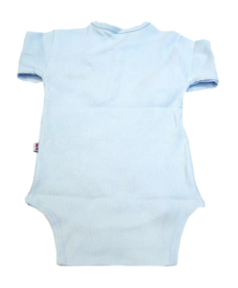 Sema Baby Uzun Kol Kaşkorse Badi (Body) - Mavi  0-6 Ay - 2