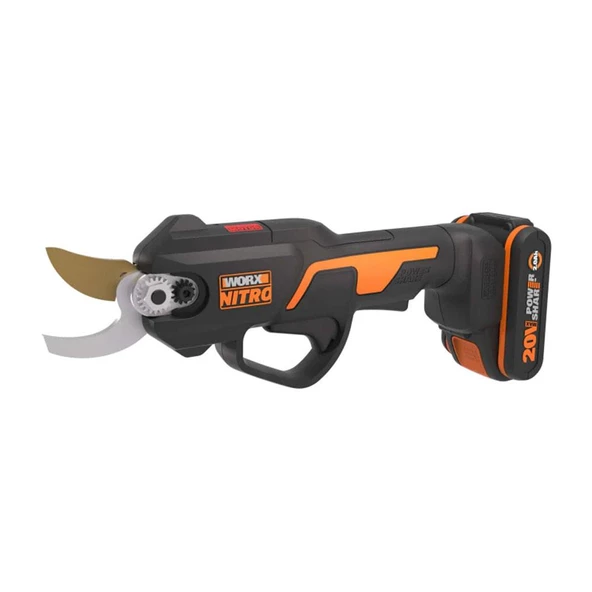 Worx Wg330e 20Volt 2.0A Li-İon Tek Akülü Profesyonel Kömürsüz Dal Budama Makası - 2