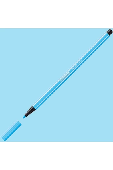 Stabilo Pen 68 Keçe Uçlu Boya Kalemi Floresan Mavi