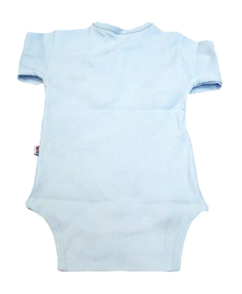 Sema Baby Uzun Kol Kaşkorse Badi (Body) - Mavi  6-12 Ay - 2