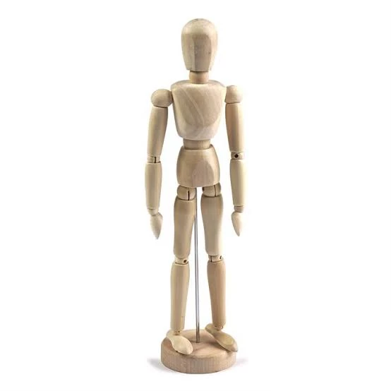Art Tone Ahşap Model Manken Figürü 40cm