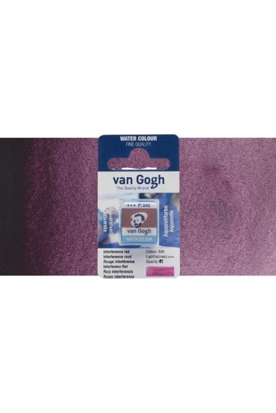 Van Gogh Sulu Boya Interference Red 845 (Yarım Tablet)