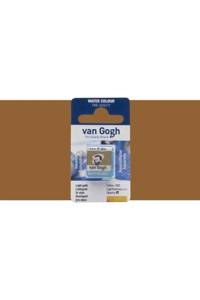 Van Gogh Sulu Boya Light Gold 802 (Yarım Tablet)