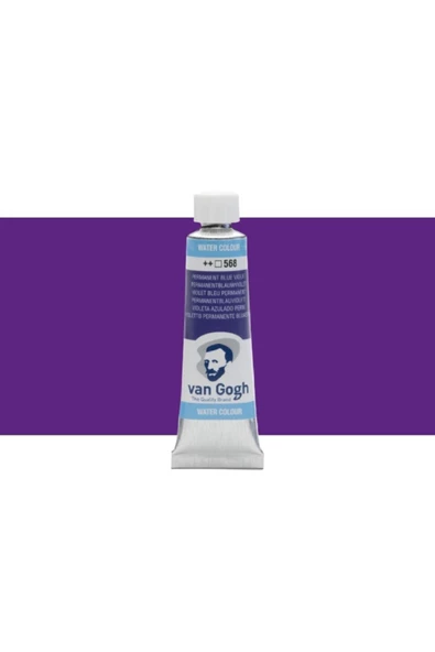 Van Gogh Tüp Suluboya - 568 Permanent Blue Violet - 10ml