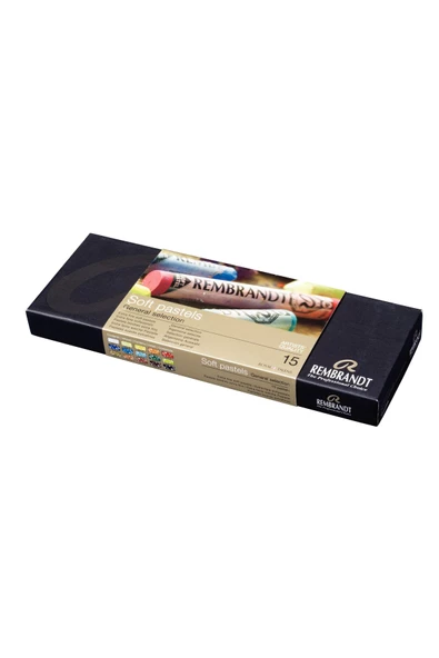 Rembrandt Soft Pastel 15'li Set Tam Boy Toz Pastel