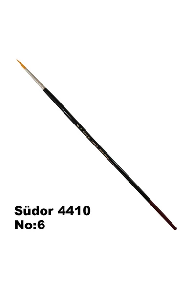 Südor Yağlı Boya Fırçası Düz Kesik Seri 4410 No: 6