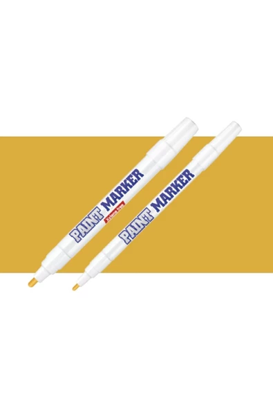 Bigpoint Paint Marker Kalem 2'li Set Altın