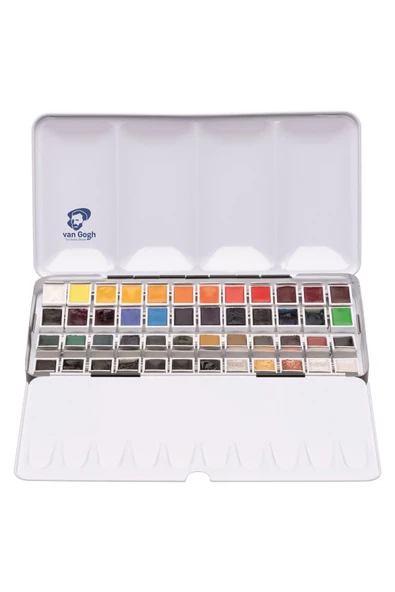 Van Gogh SULUBOYA TABLET Set 48'Lİ (METAL KUTU)