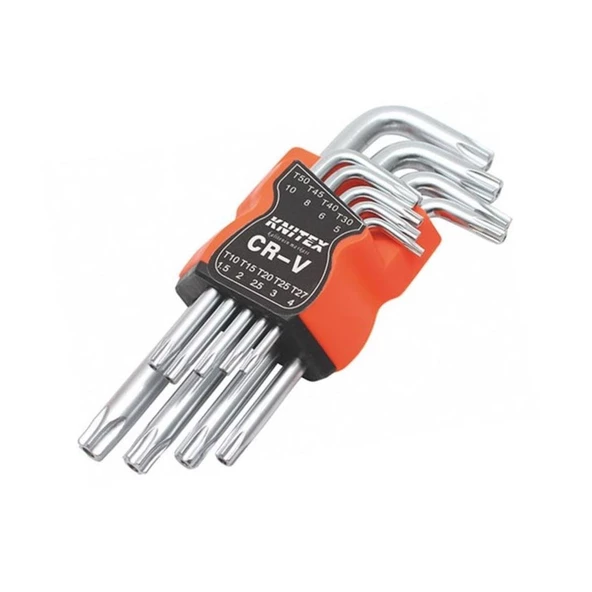 Knitex 411 Alyan Anahtarı Kısa Yıldız - Hrd-002065 - 2
