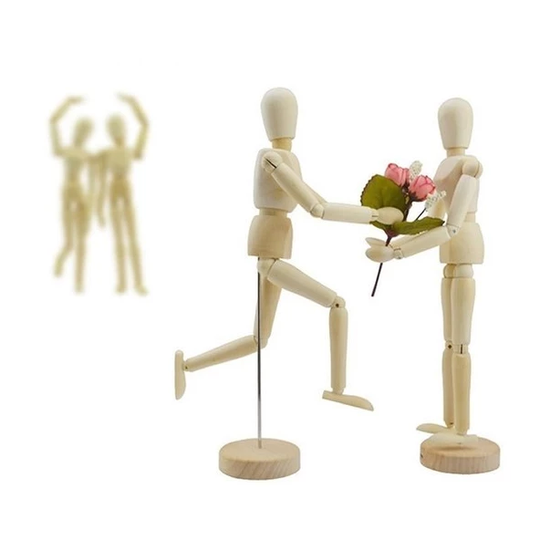 Art Tone Art Tone Ahşap Model Manken Yükseklik 40 cm - 2