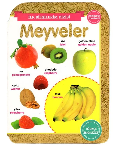 Meyveler İlk Bilgilerim Dizisi 0 6 Yaş Yayınları
