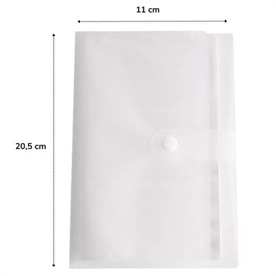 BUFFER® Albüm Şeklinde Aksesuar, Takı Saklama Poşetleri Kolye, Küpe, Bileklik Organizeri - 3