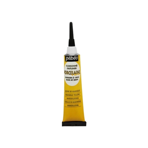 Pebeo Porselen Kontürü - 20ml - Marseille Yellow - N.1