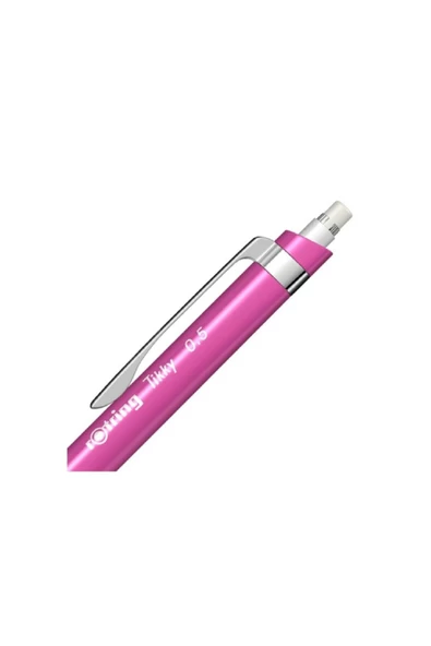 Rotring Tikky Uçlu Mekanik Versatil Kalem 0.5mm Neon Pembe - 4