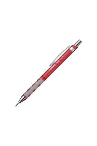 Rotring Tikky Uçlu Mekanik Versatil Kalem 0.7mm Kırmızı