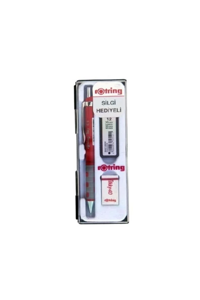 Rotring Tikky Versatil Uçlu Kalem Set 0,5mm Kırmızı