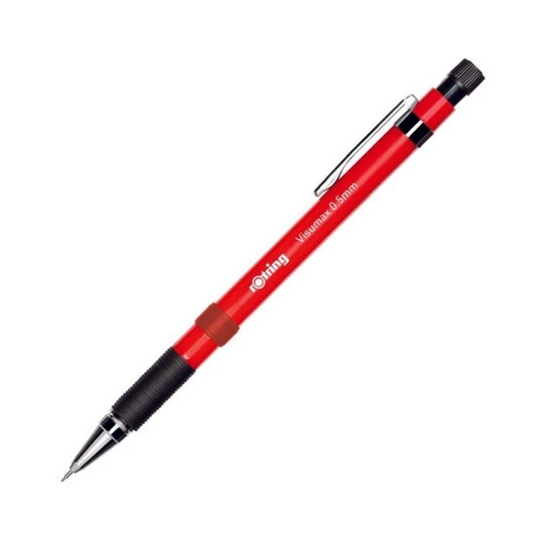 Rotring Visumax Versatil Uçlu Kalem 0,5mm Kırmızı