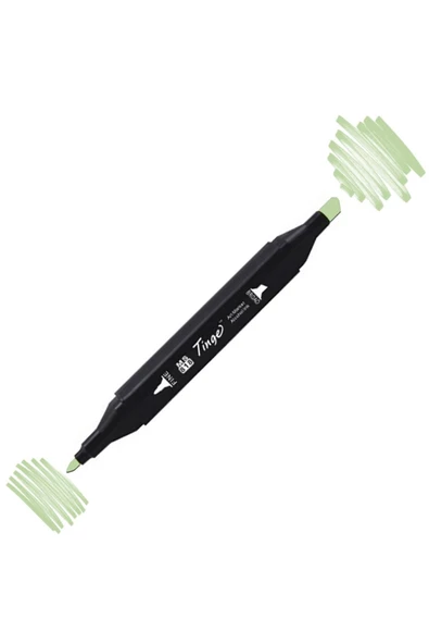 Tinge Twin Çift Uçlu Marker Kalemi Gy175 Lime Green