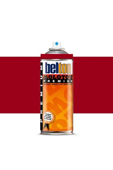 Molotow Belton Premium Sprey Boya 400ml Ruby Red 018