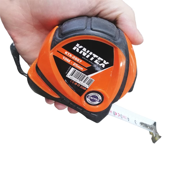 Knitex 2887 Kauçuklu Şerit Metre 10*25 - Hrd-010627 - 2