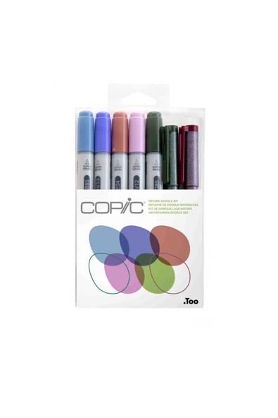 Copic Ciao Marker Kalemi Doodle Kit Nature Set