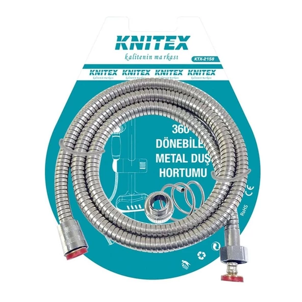 Knitex 2158 Duş Hortumu Tam Dönebilen - Hrd-010459