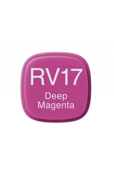 Copic Marker Kalemi RV17 Deep Magenta